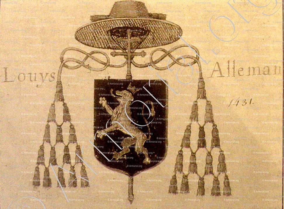 ALLEMAND_Louis A., archevêque d'Arles, abbé de Montmajour._France (1)