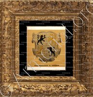 cadre-ancien-or-GERBER_Wappenbuch der Stadt Basel . B.Meyer Knaus 1880_Schweiz