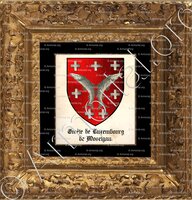 cadre-ancien-or-Gisèle de LUXEMBOURG de MOSELGAU_Comté de Luxembourg_Luxembourg