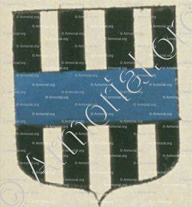 de LANGE (La Rochelle)_Blason enregistré sous le règne de Louis XIV._France