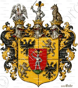 Von ENDE (Preußen, böhmisches Erzgebirge, Sachsen, Anhalt, Hessen.)