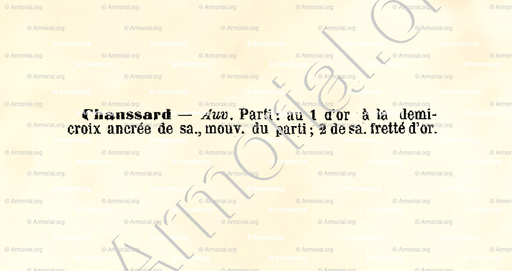 CHAUSSARD