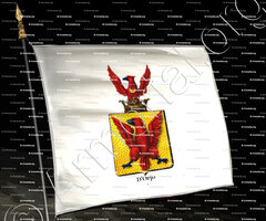 drapeau-D'ORJO_Armorial royal des Pays-Bas_Europe