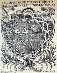 MONTMAJOUR (Ex-libris, 1765)