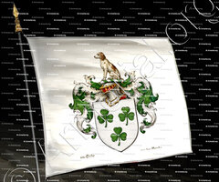 drapeau-van ENDE (ou van  den ENDE)_Holland_Nederland, ()