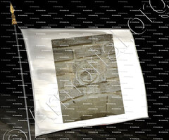 drapeau-PONS de l'ORME_armoiries sculptées, Abbaye de Montmajour (Provence)_France