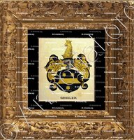 cadre-ancien-or-GESSLER_Wappenbuch der Stadt Basel . B.Meyer Knaus 1880_Schweiz