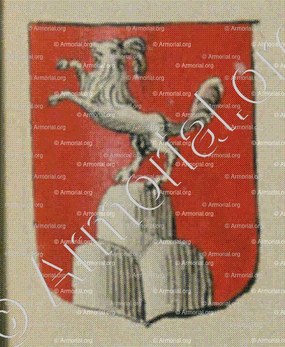 GAMS (Alsace)_Blason enregistré sous le règne de Louis XIV_France 