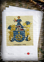 velin-d-Arches-GEYMÜLLER_Wappenbuch der Stadt Basel . B.Meyer Knaus 1880_Schweiz