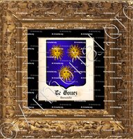 cadre-ancien-or-Le GOUEZ_Normandie._France 
