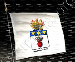 drapeau-DOUGLAS dit SCHOTT_Armorial royal des Pays-Bas_Europe