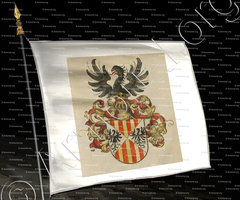 drapeau-ROYAUME NORMAND de SICILE_Royaume de Sicile, 1130._Italie