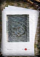 velin-d-Arches-de BOUBERS_de RAINEVAL_Blason sculpté sur une fontaine d'Abbeville (Picardie)_France