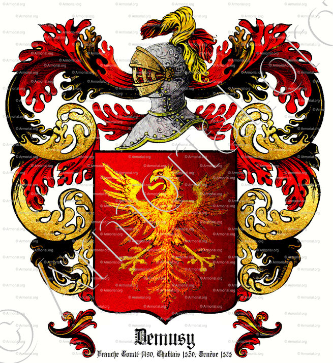 DEMUSY_Franche Comté 1490, Chablais 1530, Genève 1575._France Suisse (ii)