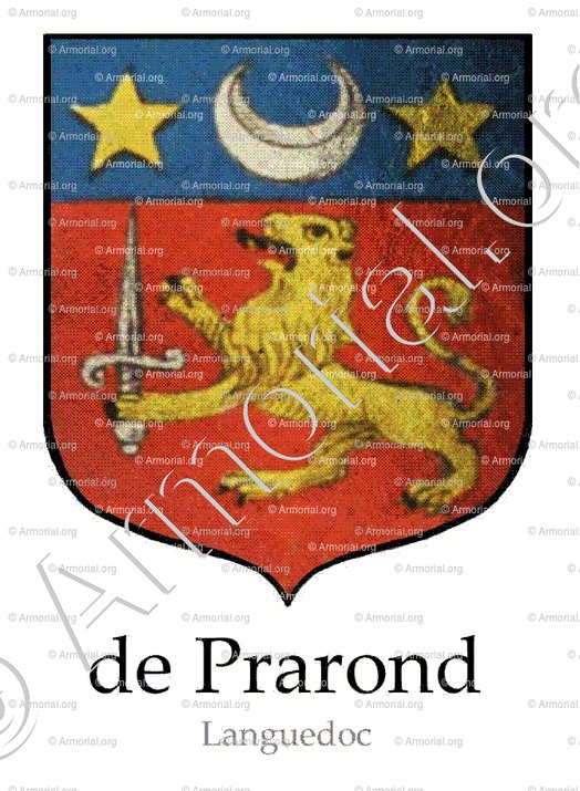 de PRAROND_Languedoc, 1606._France