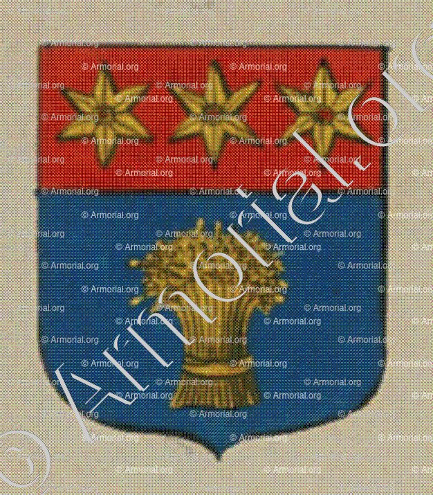 GARNIER (Alsace)_Blason enregistré sous le règne de Louis XIV_France (2)