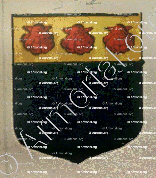 La Communauté des habitants du village d'Iunweiller (Alsace)_Blason enregistré sous le règne de Louis XIV_France 