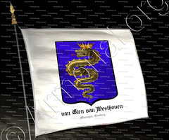 drapeau-Van ELEN van WESTHOVEN_Maeseyck, Limburg_België