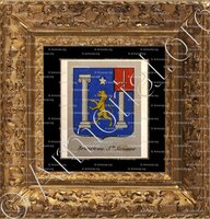 cadre-ancien-or-BRUNETEAU SAINT SUZANNE_Noblesse d'Empire._France