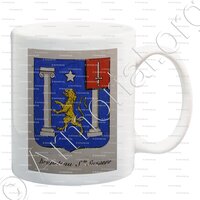 mug-BRUNETEAU SAINT SUZANNE_Noblesse d'Empire._France