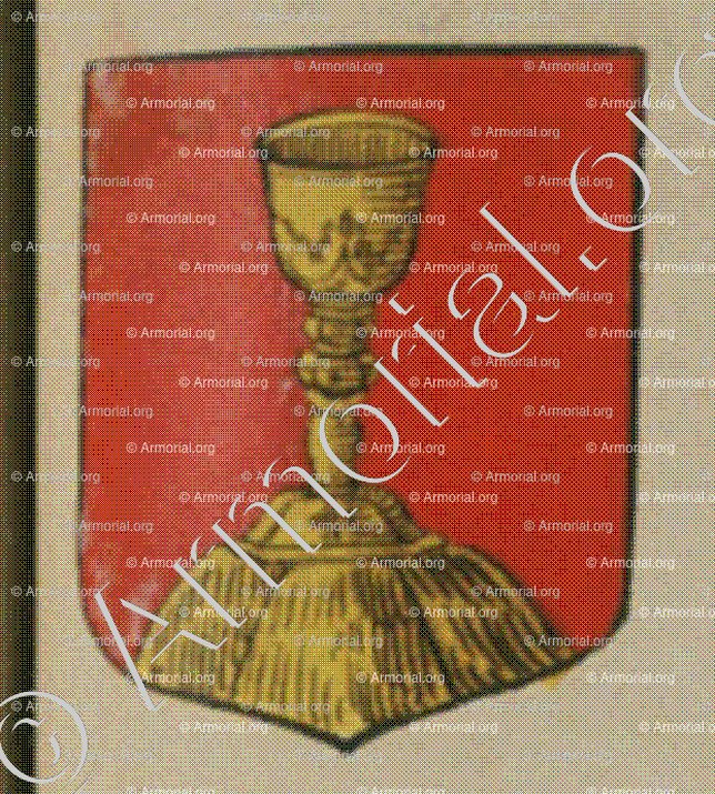 BERLIN (Alsace)_Blason enregistré sous le règne de Louis XIV_France 