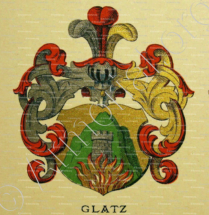 GLATZ_Wappenbuch der Stadt Basel . B.Meyer Knaus 1880_Schweiz