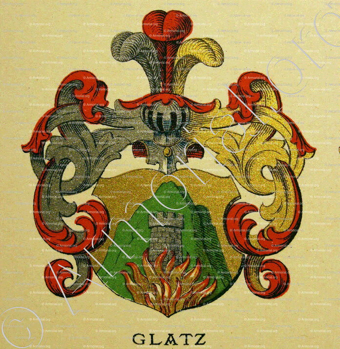 GLATZ_Wappenbuch der Stadt Basel . B.Meyer Knaus 1880_Schweiz