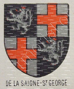 De LA SAIGNE SAINT GEORGES