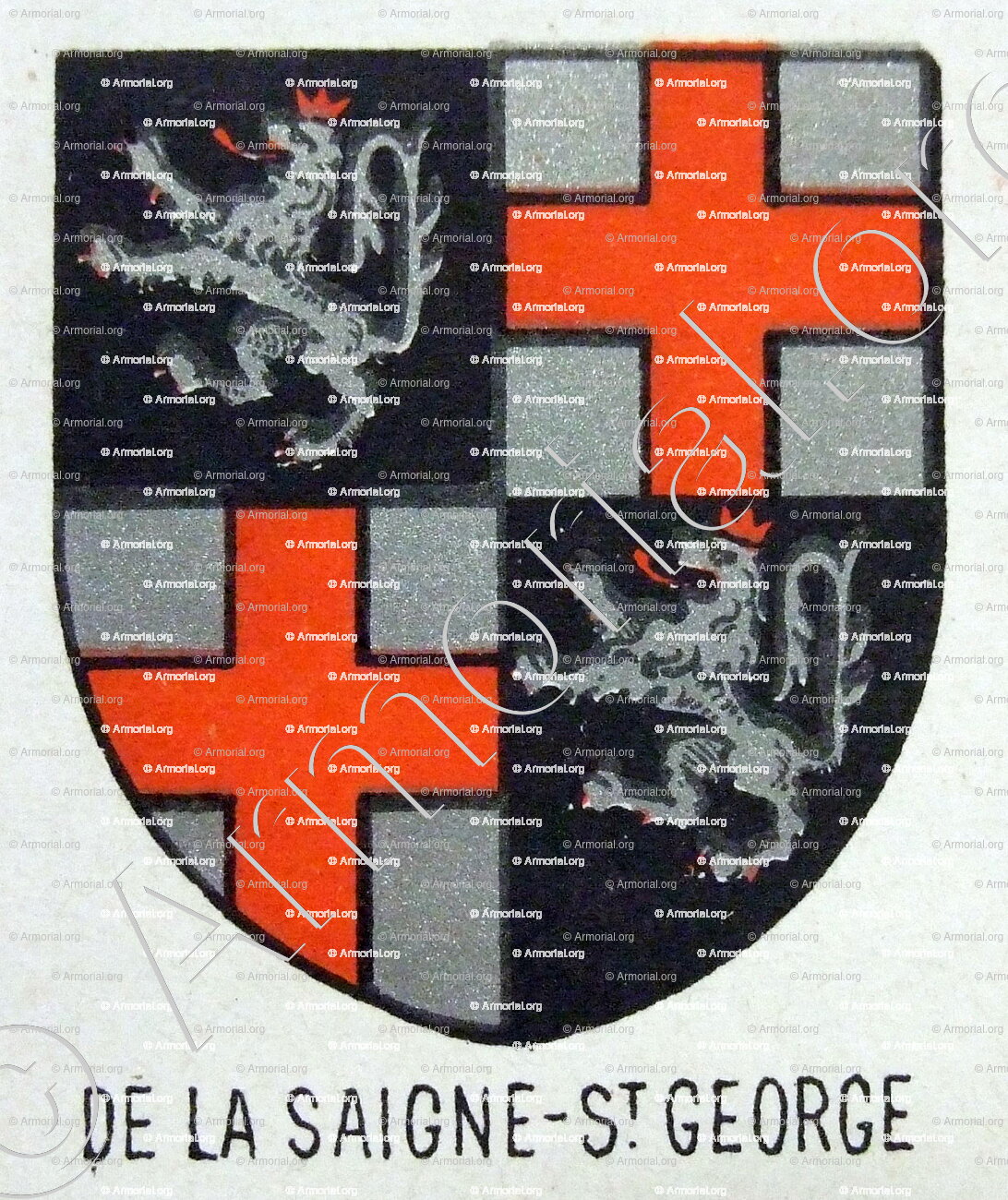 De LA SAIGNE SAINT GEORGES