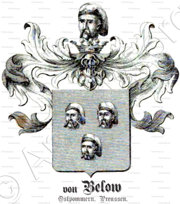 BELOW (von)_Ostpommern. Preussen._Deutschland, Polska.