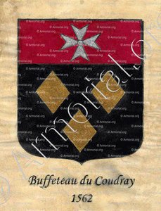 BUFFETEAU du COUDRAY 1562