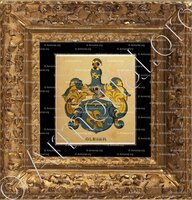 cadre-ancien-or-GLESER_Wappenbuch der Stadt Basel . B.Meyer Knaus 1880_Schweiz