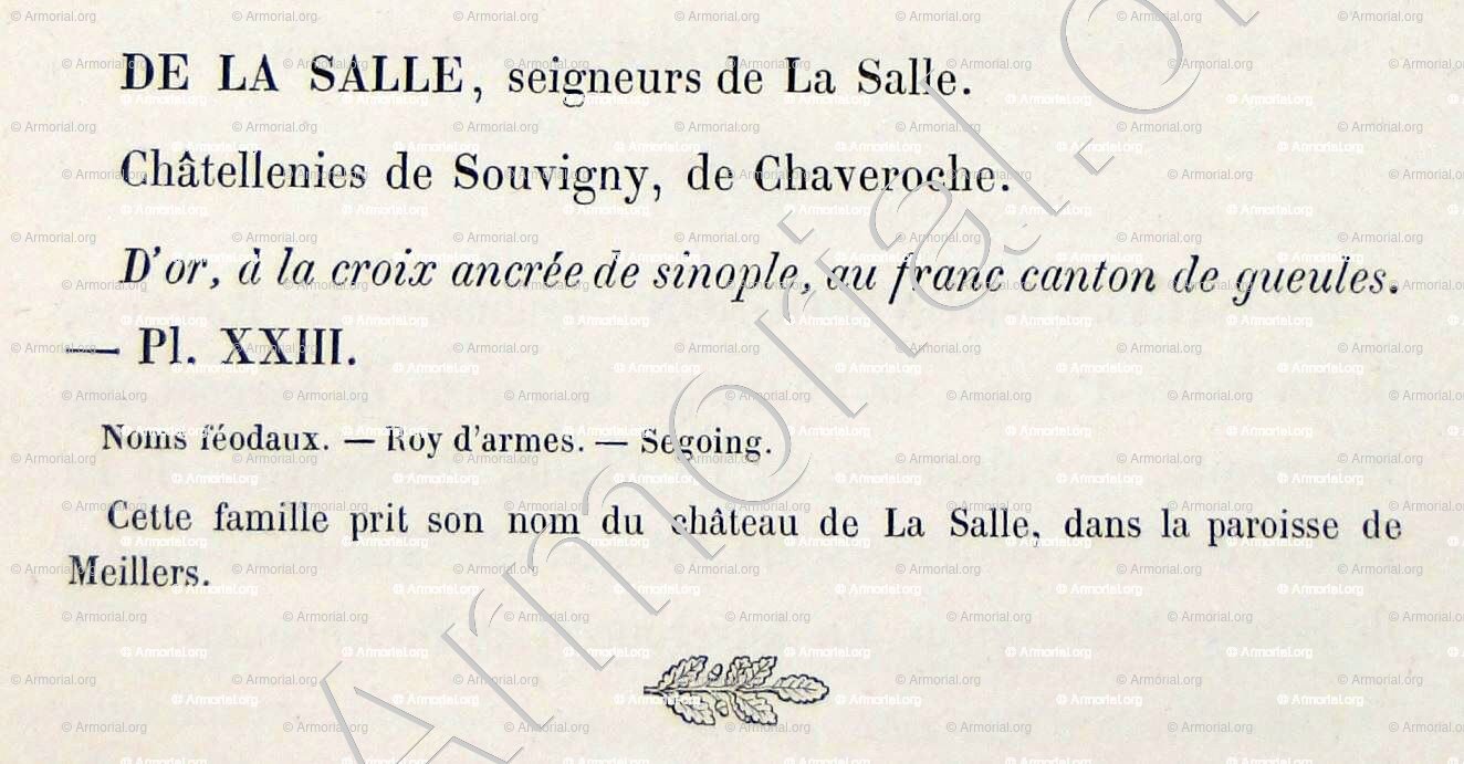 De LA SALLE