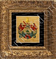 cadre-ancien-or-GLOCK_Wappenbuch der Stadt Basel . B.Meyer Knaus 1880_Schweiz