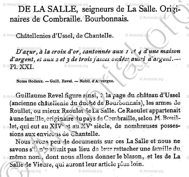 De LA SALLE