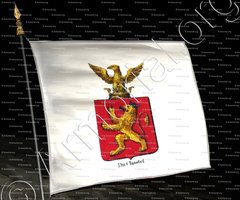 drapeau-DU CHASTEL_Armorial royal des Pays-Bas_Europe