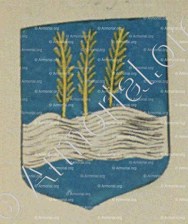 RECQUENBACH (Alsace)_Blason enregistré sous le règne de Louis XIV_France 