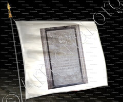 drapeau-FOUCQUES de BONVAL, BALINGAN ..._Collégiale d'Abbeville_France