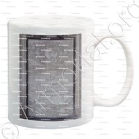 mug-FOUCQUES de BONVAL, BALINGAN ..._Collégiale d'Abbeville_France