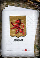 velin-d-Arches-FERRAR_Familia noble._España, Italia