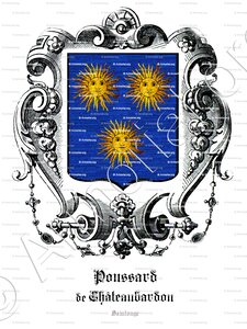 POUSSARD de CHÂTEAUBARDON
