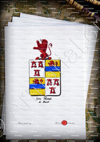 velin-d-Arches-DU MONT DE BURET_Armorial royal des Pays-Bas_Europe