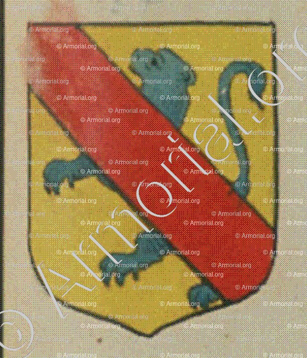 BERNARD (Alsace)_Blason enregistré sous le règne de Louis XIV_France  (4)