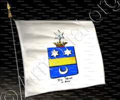 drapeau-DU MONT DE BUSSY_Armorial royal des Pays-Bas_Europe