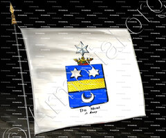 drapeau-DU MONT DE BUSSY_Armorial royal des Pays-Bas_Europe