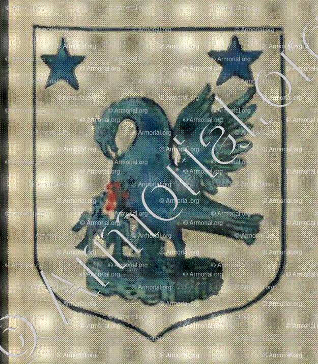 GAULTIER (Alsace)_Blason enregistré sous le règne de Louis XIV_France 