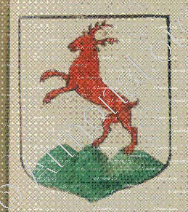 REDSLOB (Alsace)_Blason enregistré sous le règne de Louis XIV_France 
