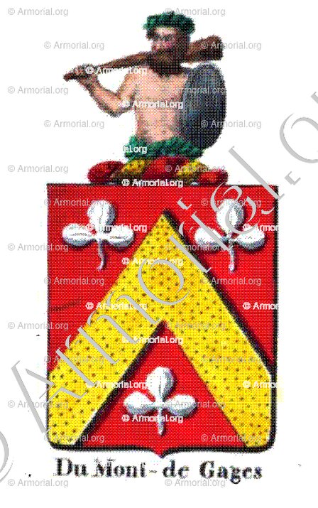 DU MONT DE GAGES_Armorial royal des Pays-Bas_Europe
