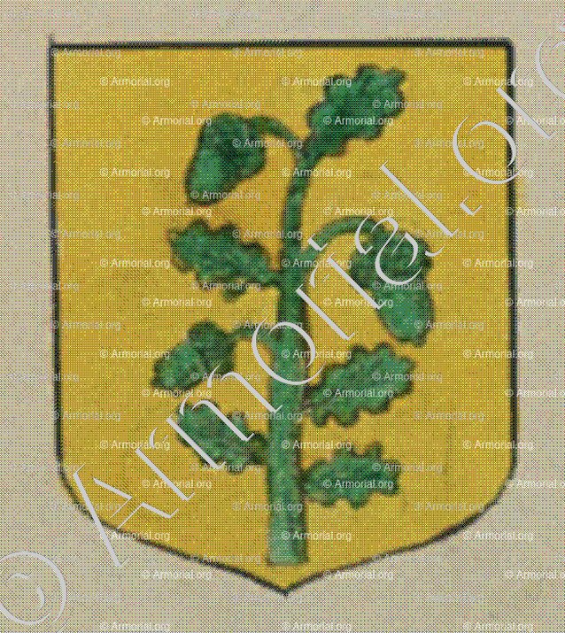 REDUIT (Alsace)_Blason enregistré sous le règne de Louis XIV_France 