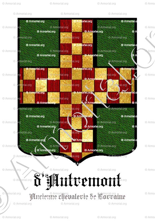 AUTREMONT (Comte d')_Lorraine_France (2)